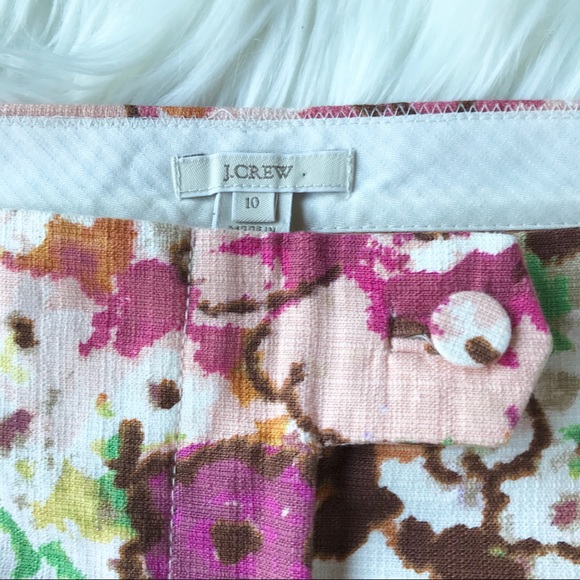 J. Crew Watercolor Floral Lily Short - Picture 5 of 7